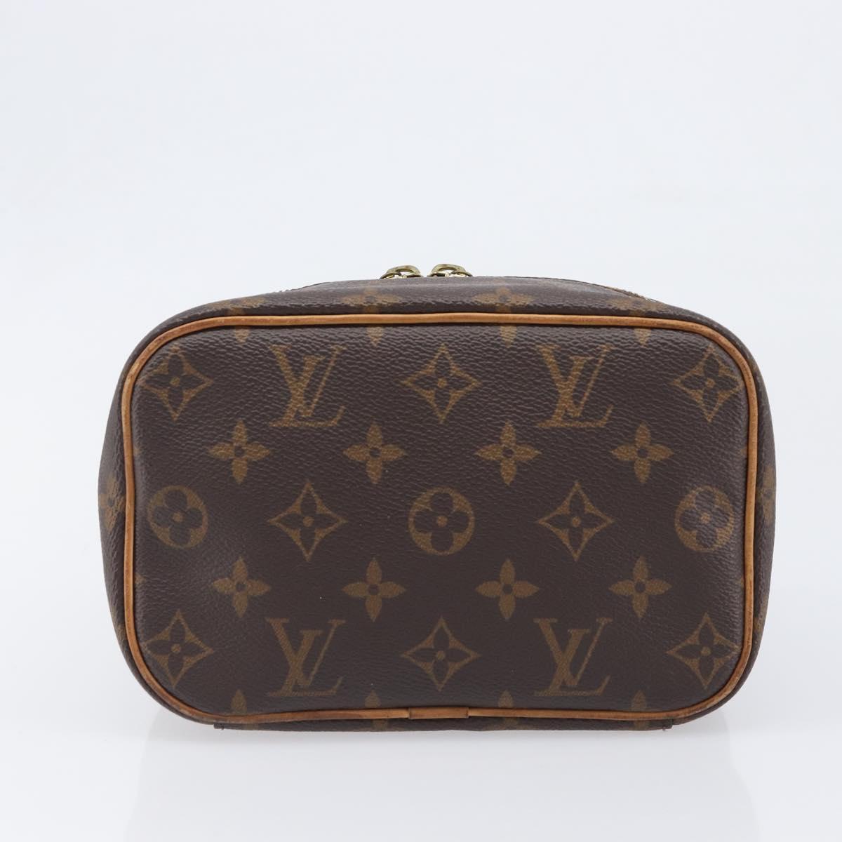 LOUIS VUITTON Monogram Nice Mini Hand Bag M44495 LV Auth bs36805