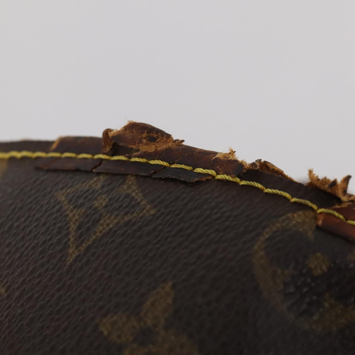 LOUIS VUITTON Monogram Saumur 35 Shoulder Bag M42254 LV Auth bs36807