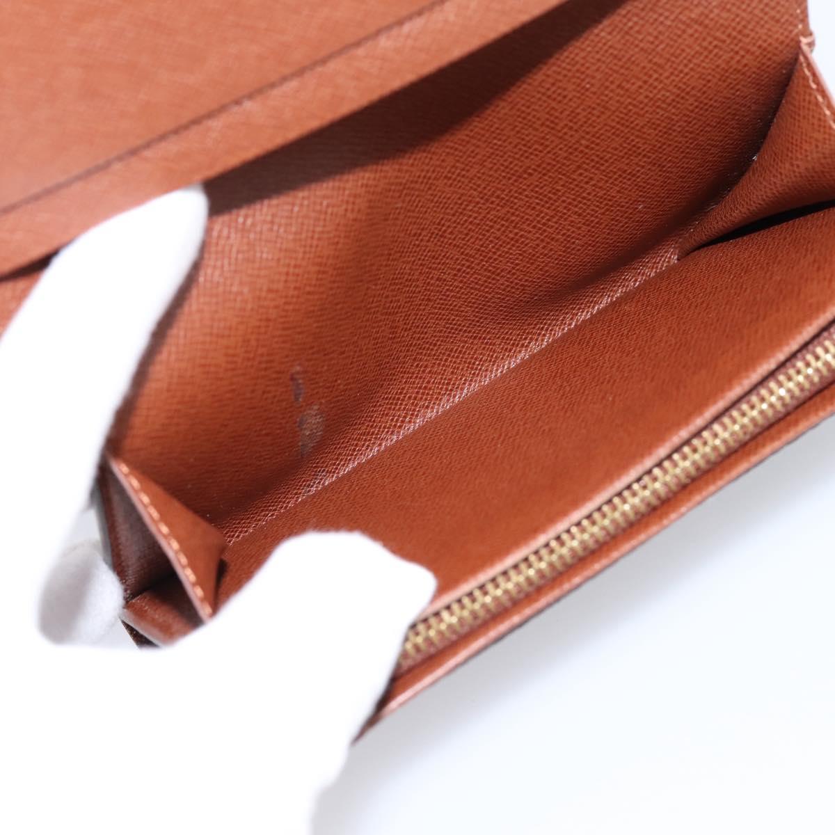 LOUIS VUITTON Monogram Portefeuille Tresol Wallet M61736 LV Auth bs36808