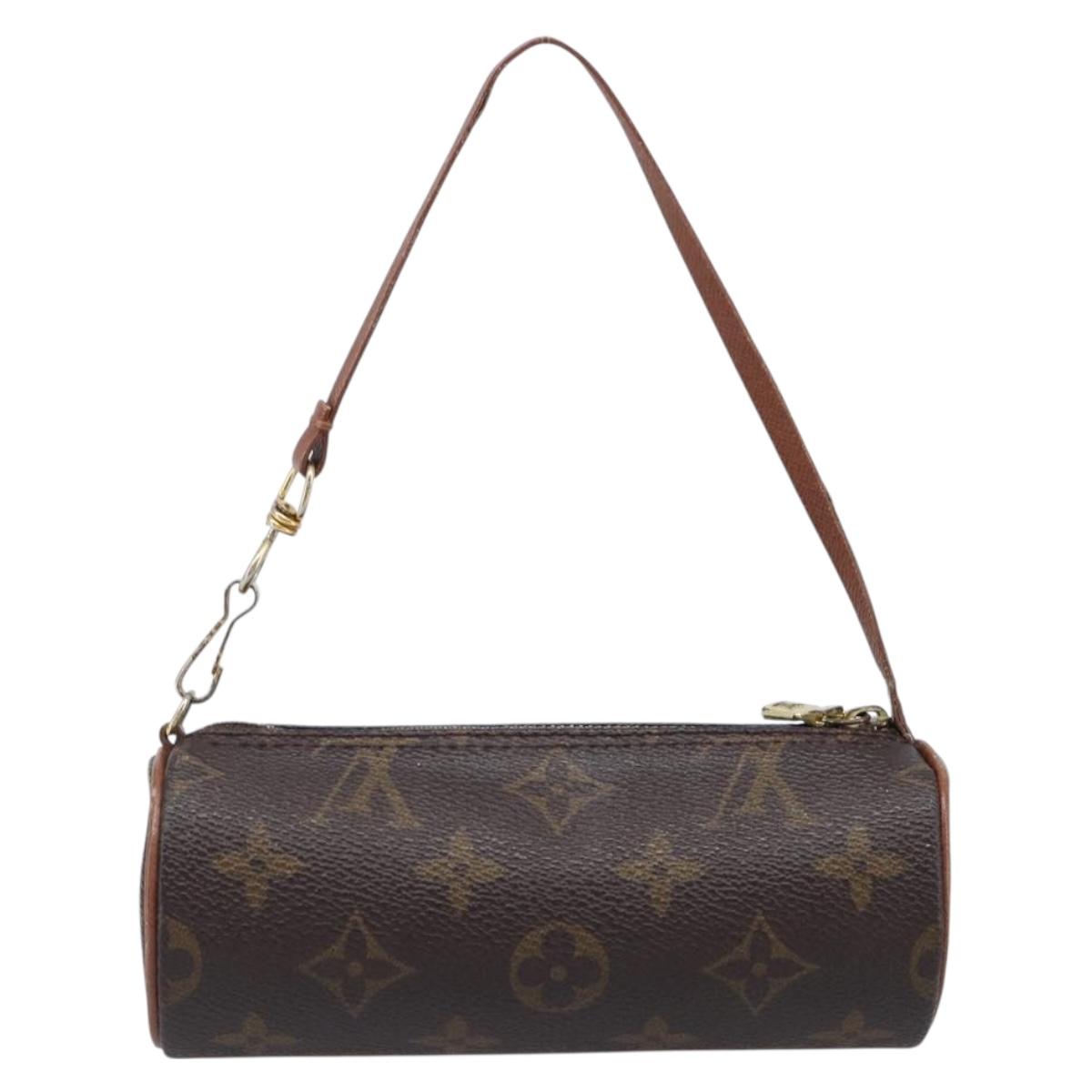 LOUIS VUITTON Monogram Papillon Pouch LV Auth bs36809