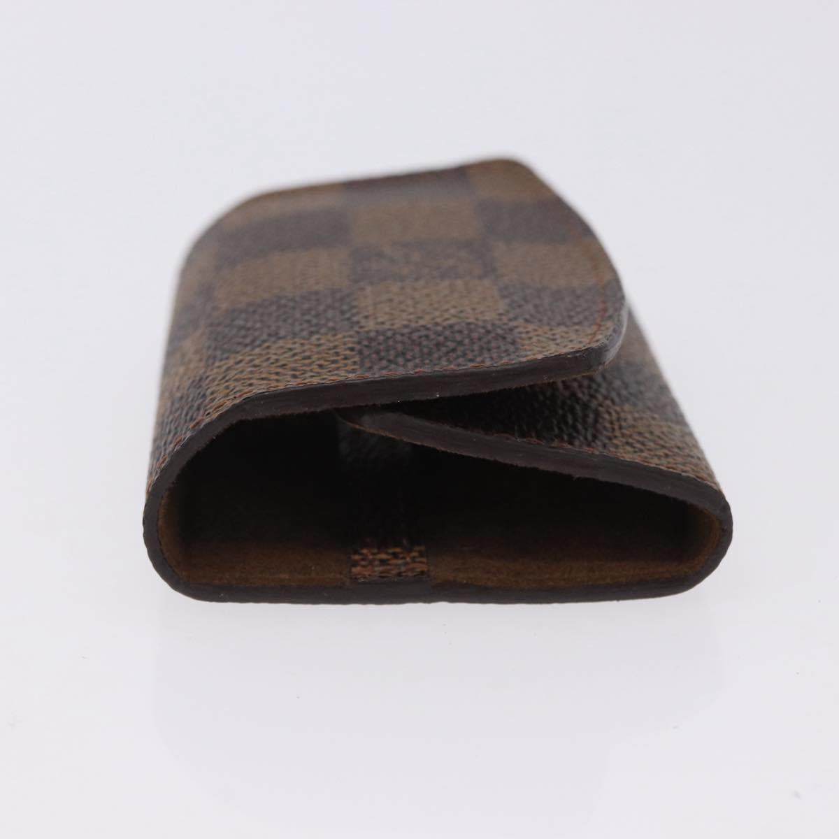 LOUIS VUITTON Bouton de Manchette Digit Cuffs Ag925 Silver LV Auth bs36812