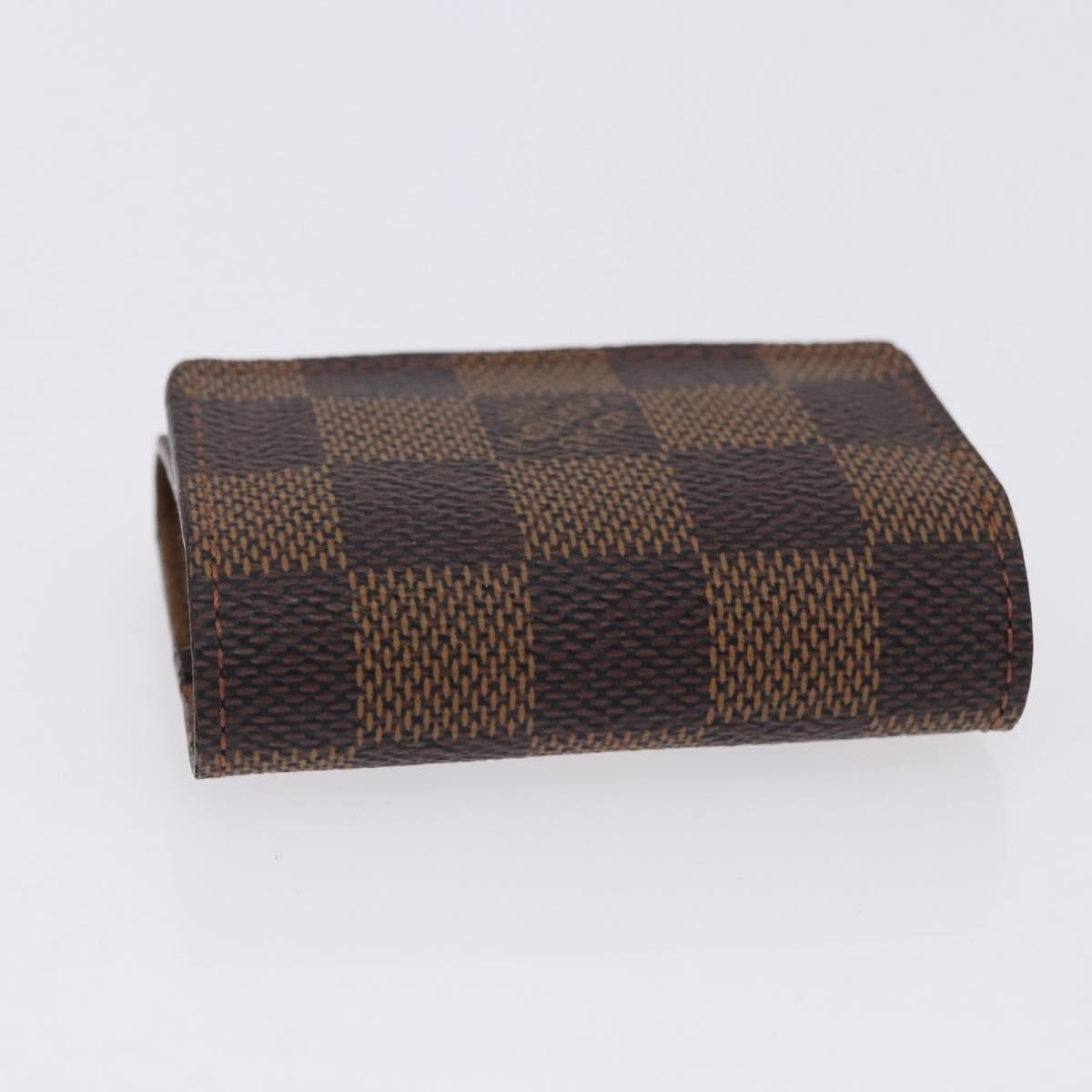 LOUIS VUITTON Bouton de Manchette Digit Cuffs Ag925 Silver LV Auth bs36812