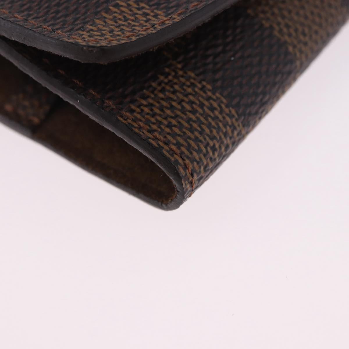 LOUIS VUITTON Bouton de Manchette Digit Cuffs Ag925 Silver LV Auth bs36812
