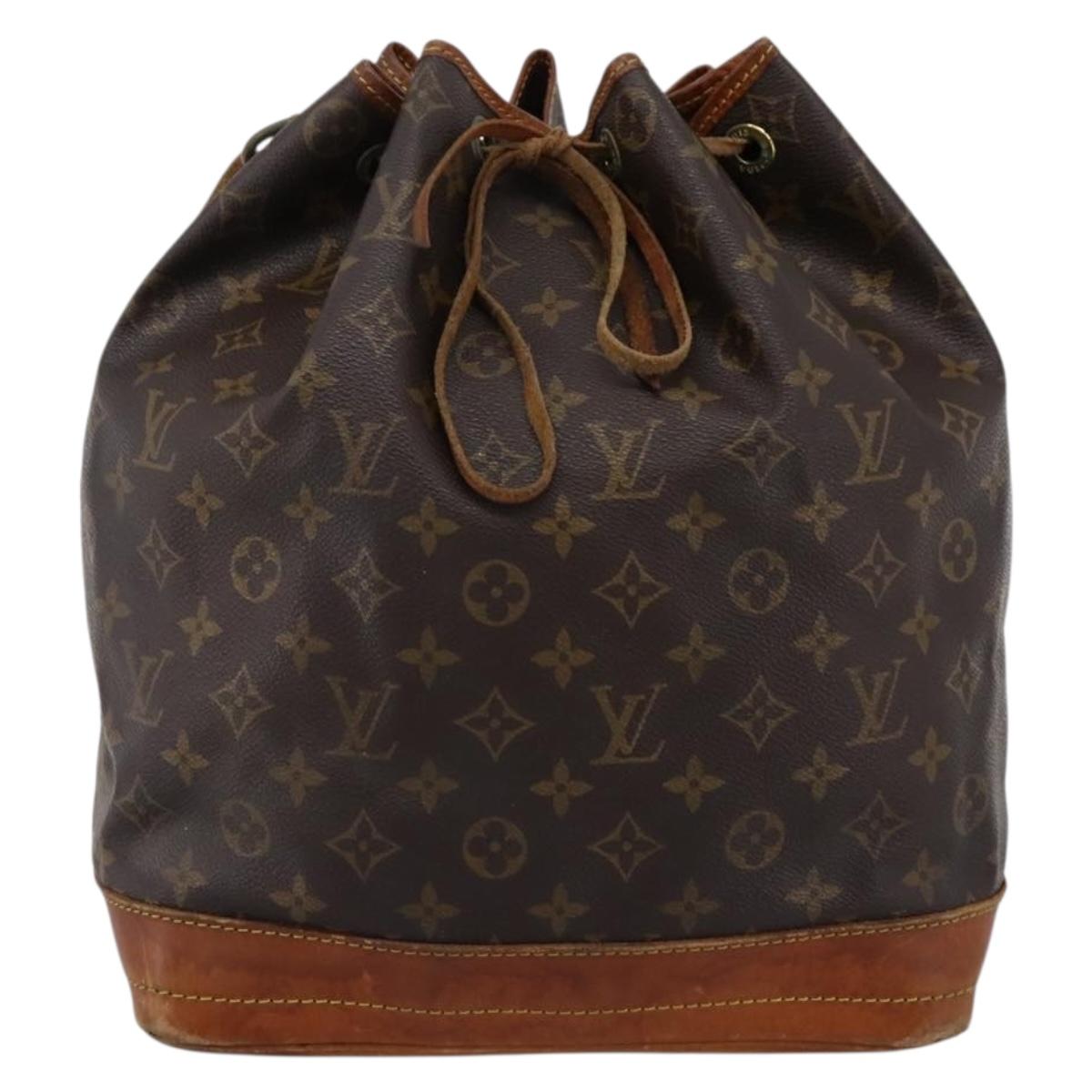 LOUIS VUITTON Monogram Noe Shoulder Bag M42224 LV Auth bs36823