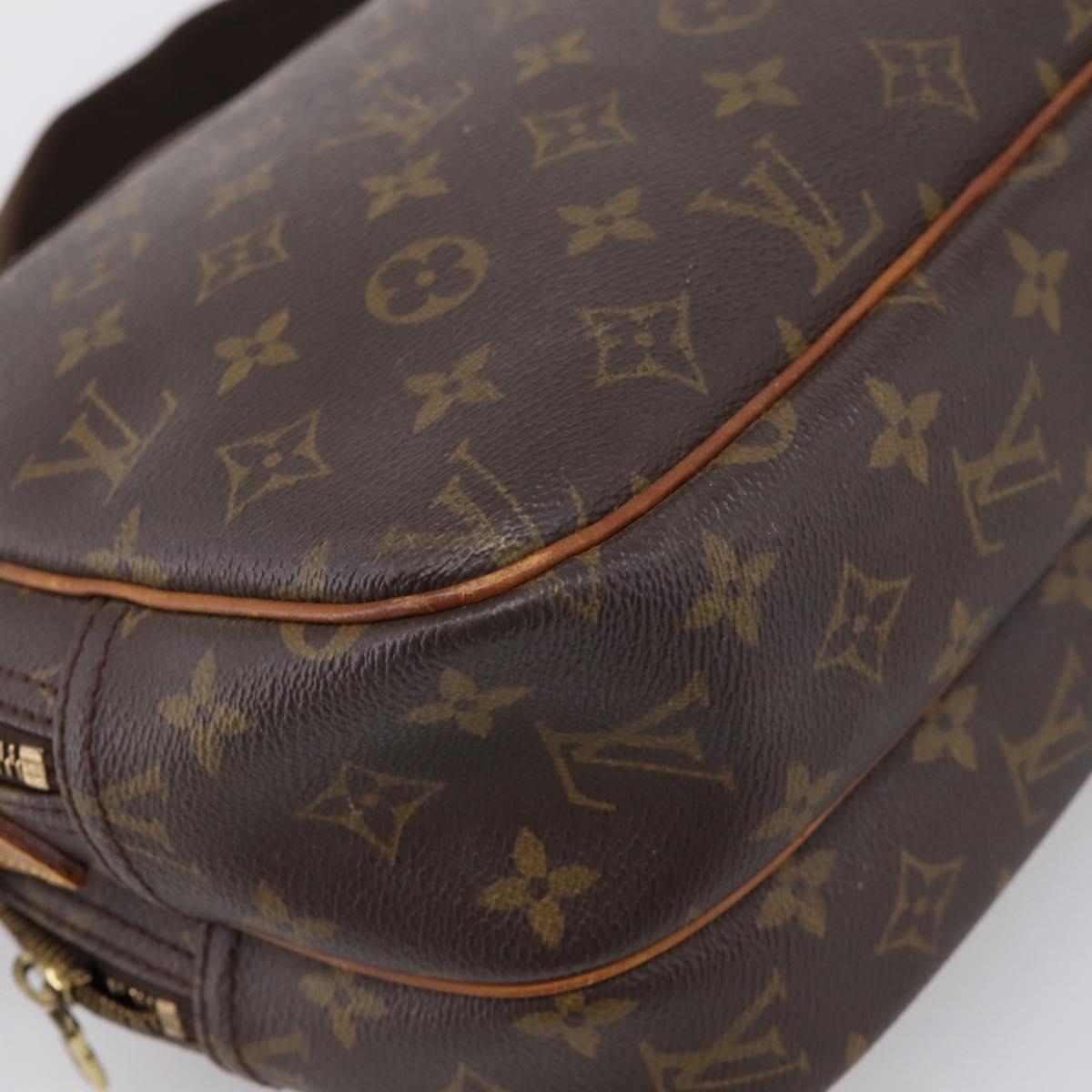 LOUIS VUITTON Monogram Reporter PM Shoulder Bag M45254 LV Auth bs36824
