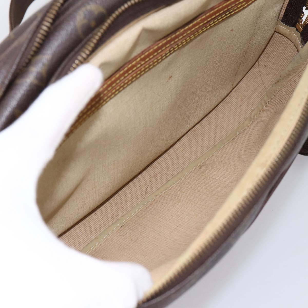 LOUIS VUITTON Monogram Reporter PM Shoulder Bag M45254 LV Auth bs36824