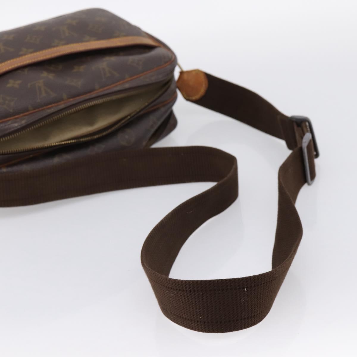 LOUIS VUITTON Monogram Reporter PM Shoulder Bag M45254 LV Auth bs36824