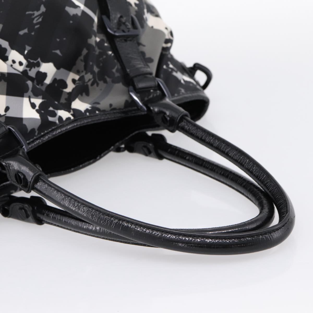 BURBERRY Tote Bag Nylon 2way Black Auth bs36829A