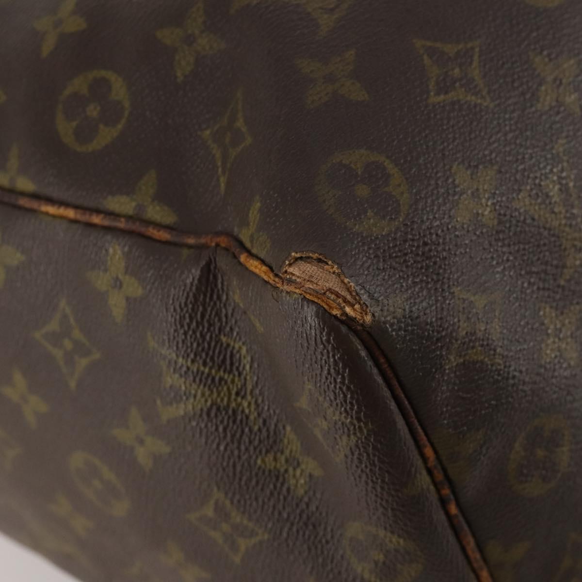 LOUIS VUITTON Monogram Keepall 50 Boston Bag M41426 LV Auth bs36833