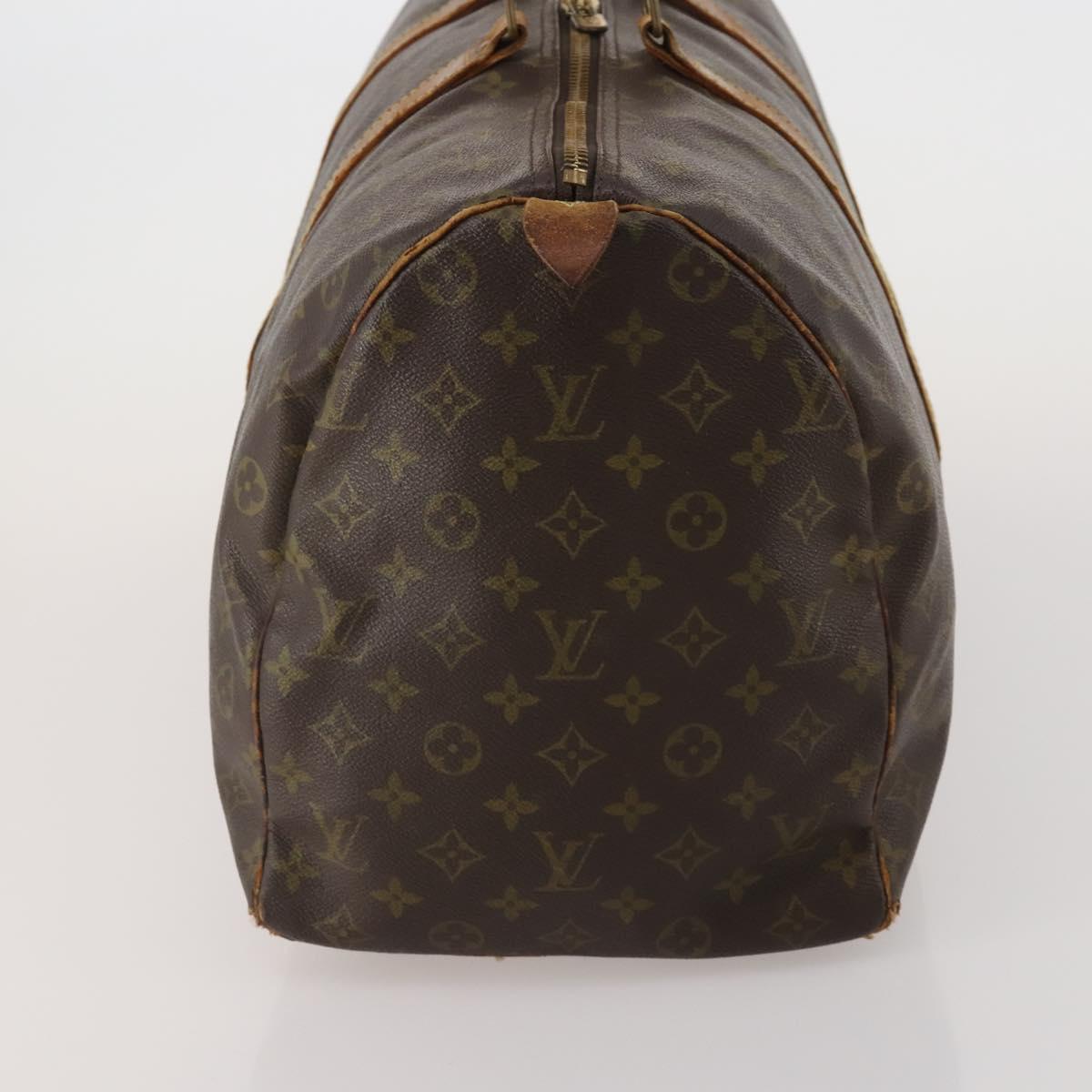 LOUIS VUITTON Monogram Keepall 50 Boston Bag M41426 LV Auth bs36833