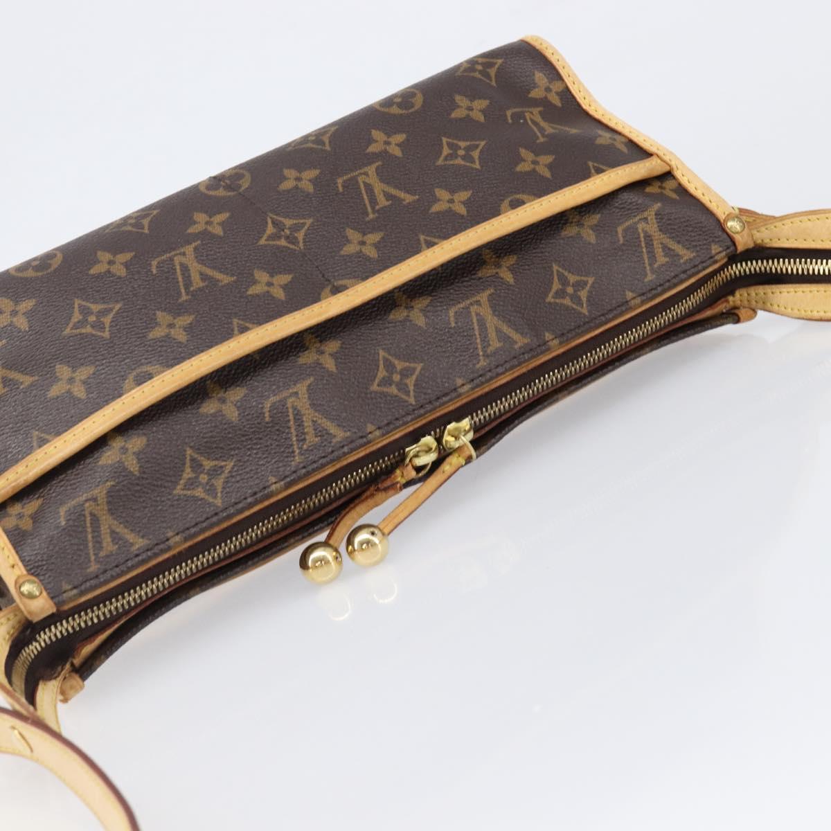 LOUIS VUITTON Monogram Popincourt Long Shoulder Bag M40008 LV Auth bs36841