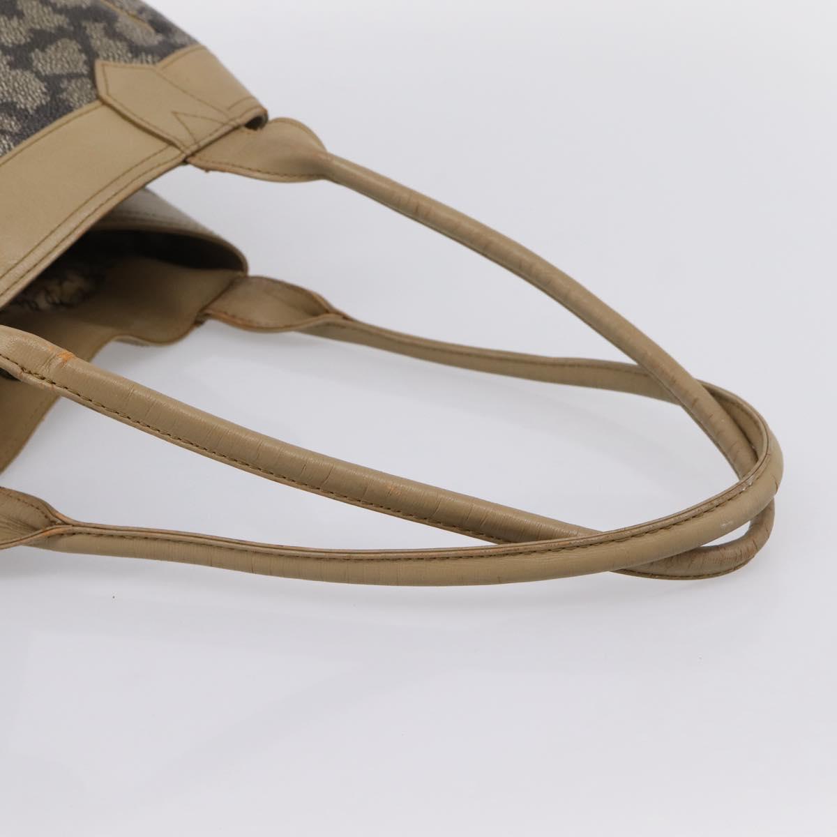 SAINT LAURENT Shoulder Bag PVC Canvas Black Gold Auth bs36847