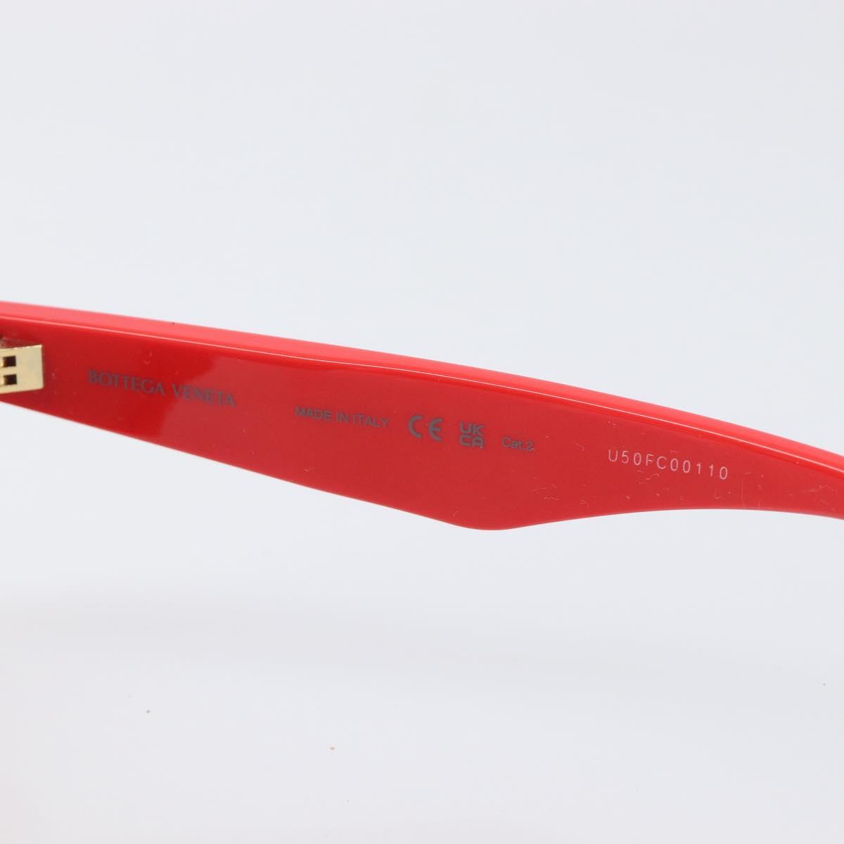 BOTTEGA VENETA Sunglasses Plastic Red Auth bs36855V