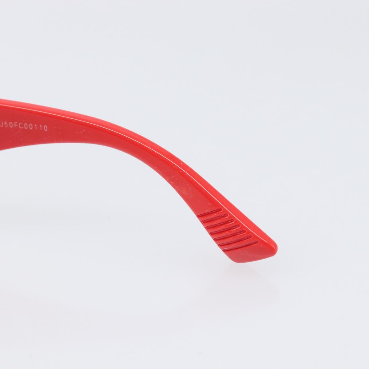 BOTTEGA VENETA Sunglasses Plastic Red Auth bs36855V
