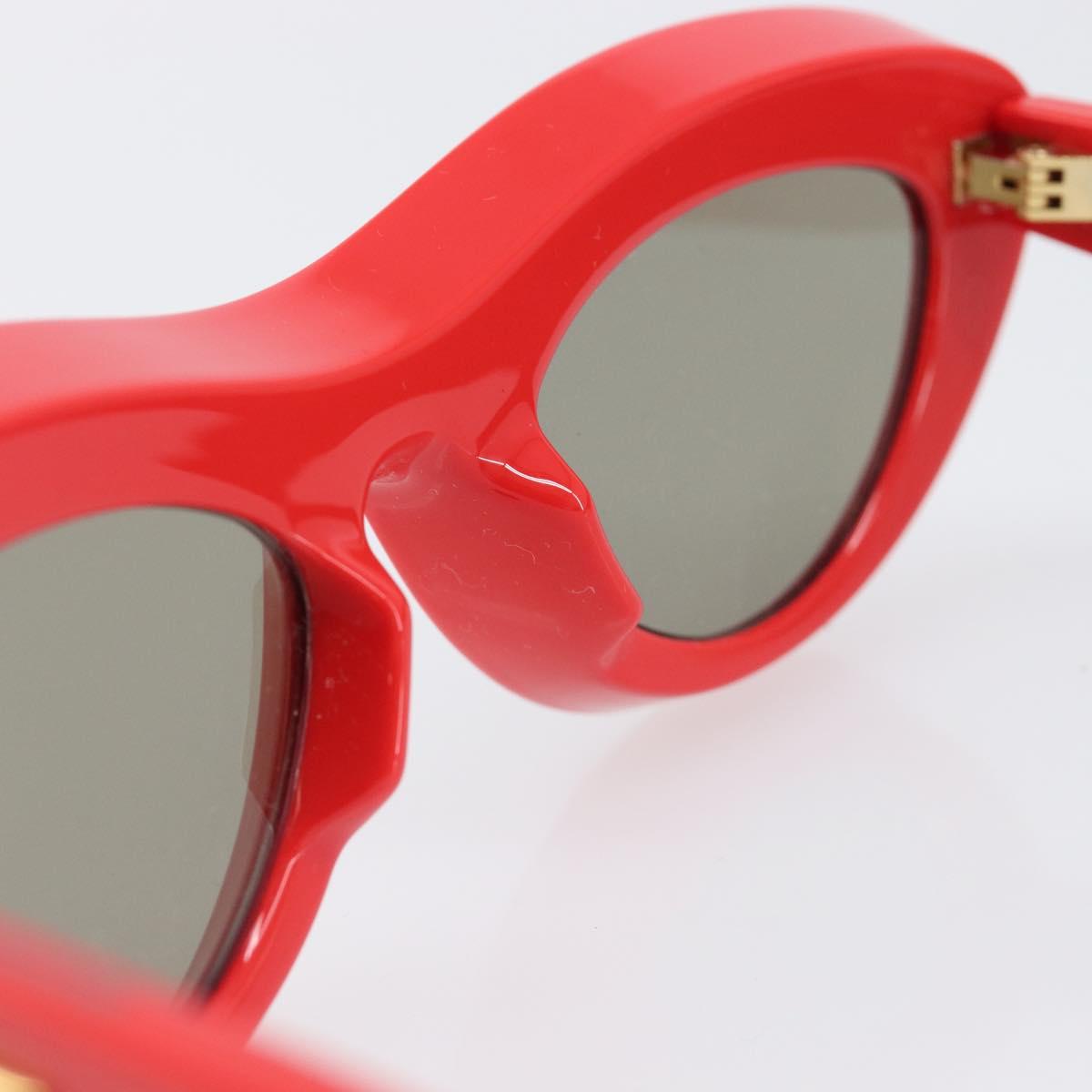 BOTTEGA VENETA Sunglasses Plastic Red Auth bs36855V
