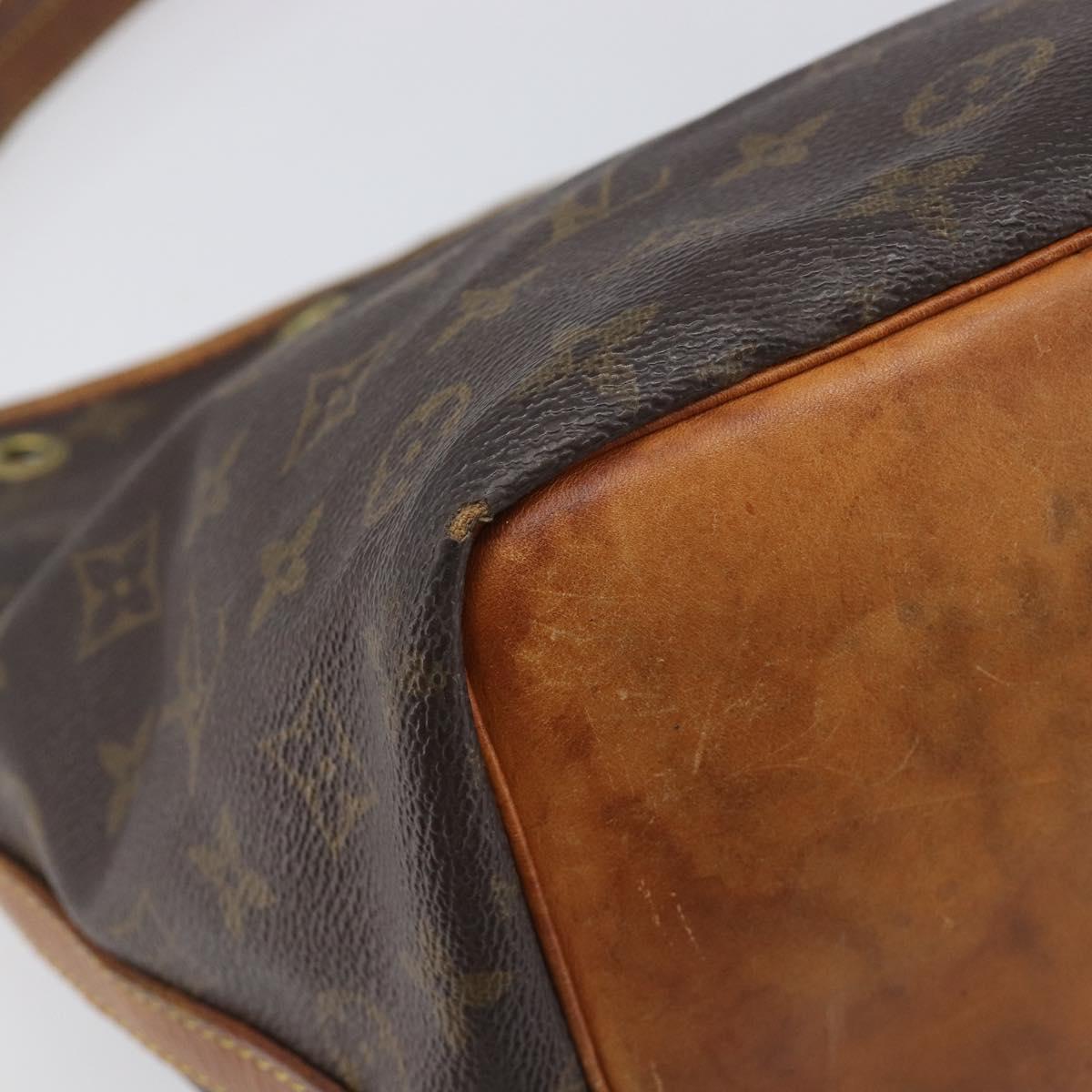 LOUIS VUITTON Monogram Petit Noe Shoulder Bag M42226 LV Auth bs36859