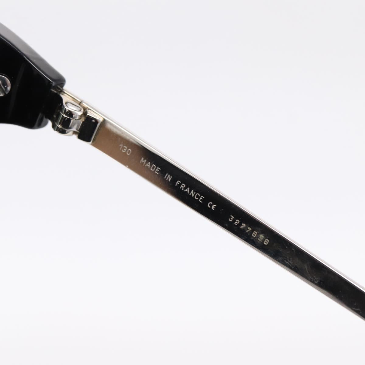 CARTIER Sunglasses Plastic Black Auth bs36860V
