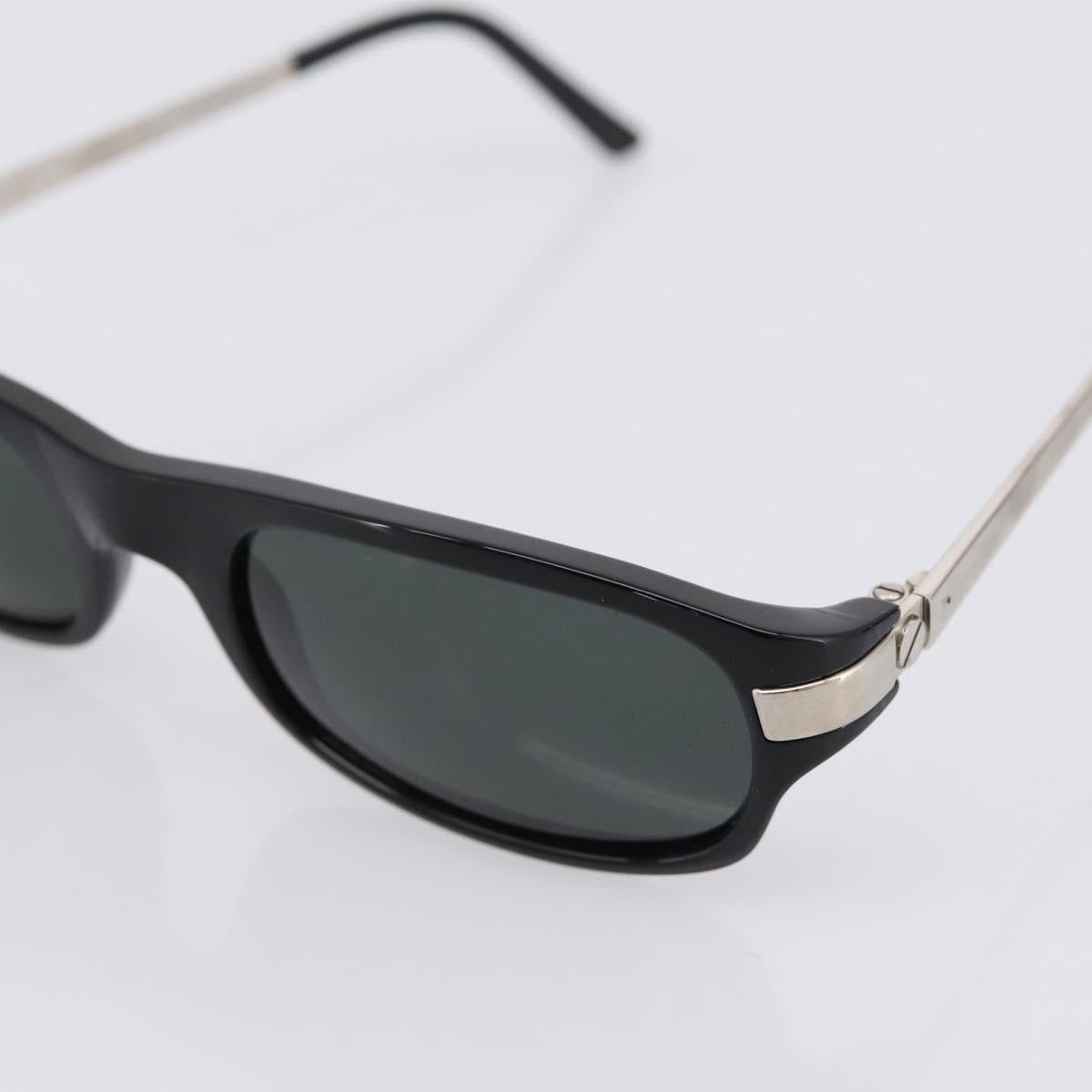 CARTIER Sunglasses Plastic Black Auth bs36860V