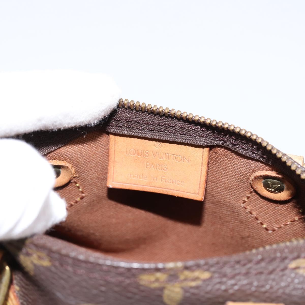 LOUIS VUITTON Monogram Mini Speedy Hand Bag M41534 LV Auth bs36864