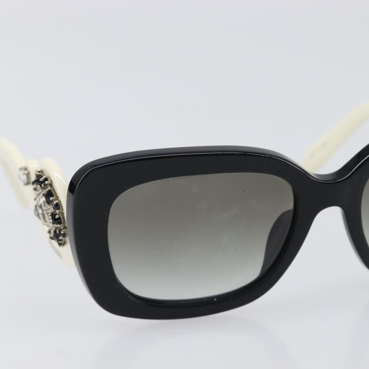 PRADA Sunglasses Plastic Black Auth bs36877V
