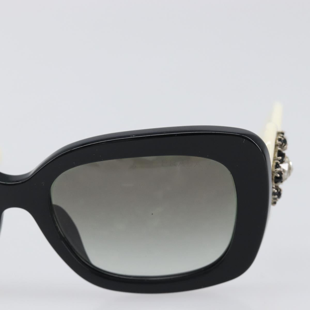 PRADA Sunglasses Plastic Black Auth bs36877V