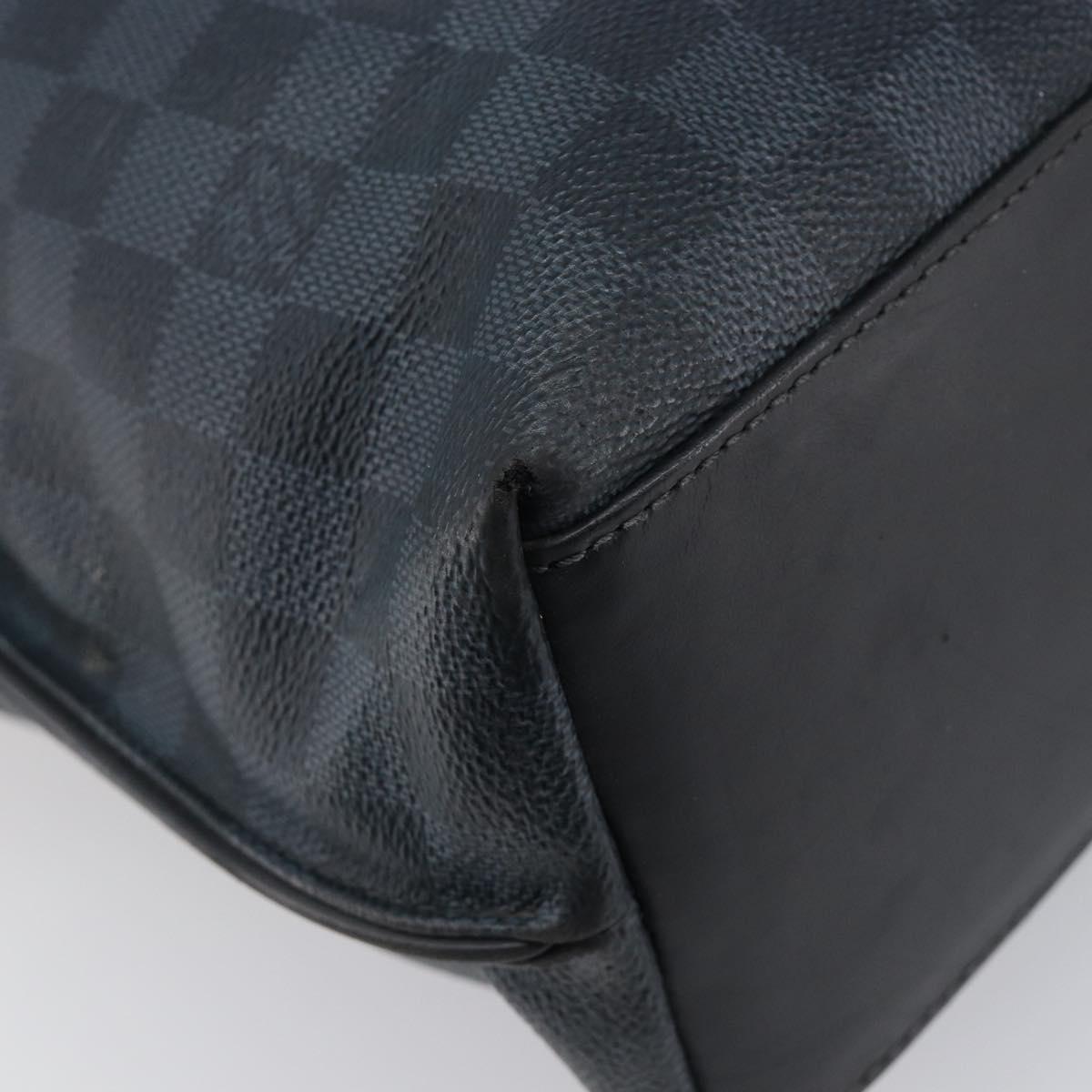 LOUIS VUITTON Damier Cobalt Cabavayage Hand Bag N41397 LV Auth bs36884