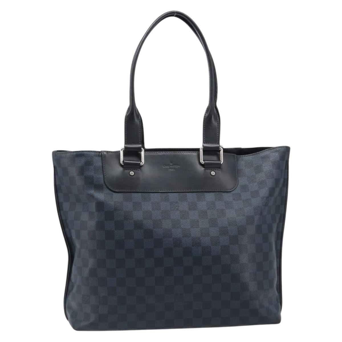 LOUIS VUITTON Damier Cobalt Cabavayage Hand Bag N41397 LV Auth bs36884