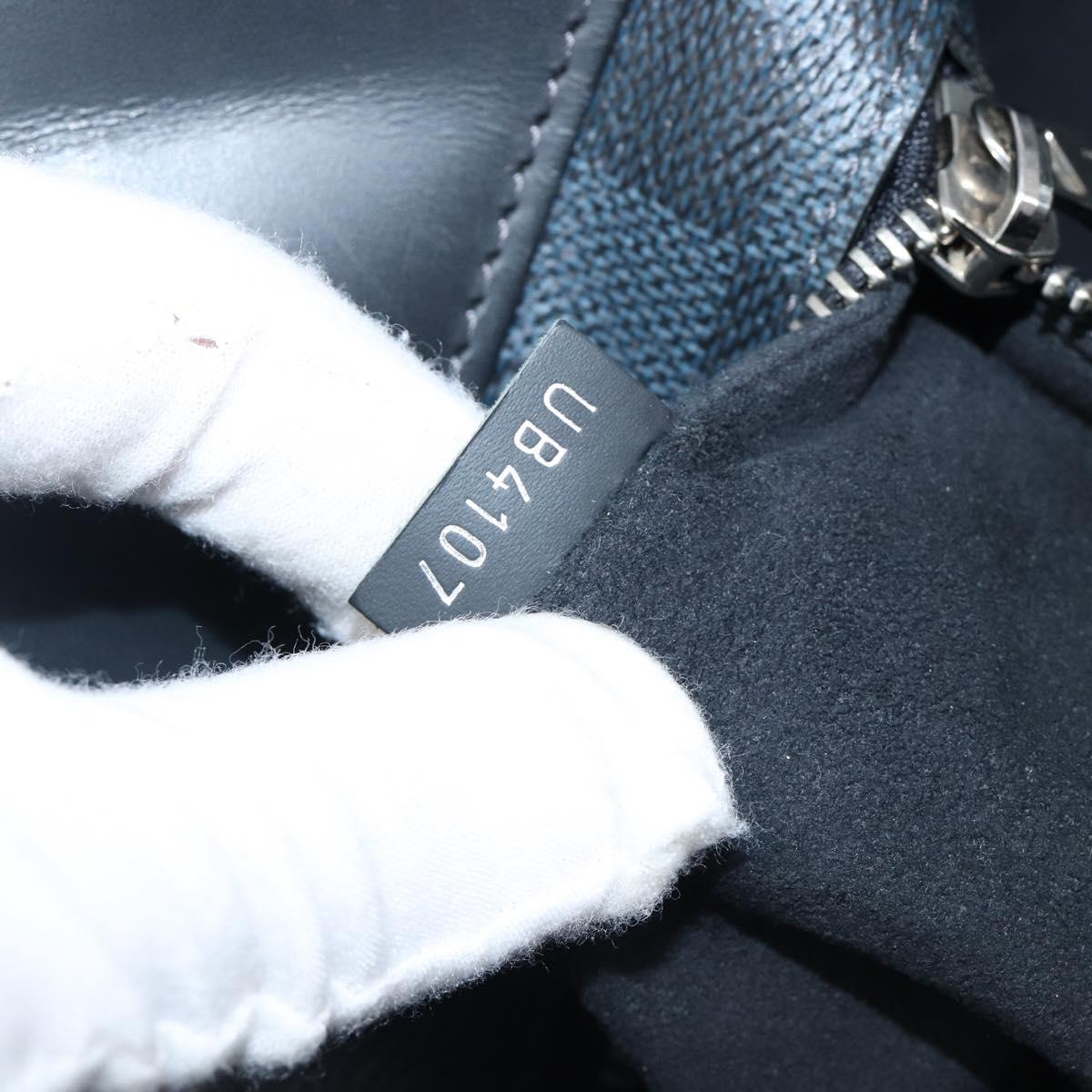 LOUIS VUITTON Damier Cobalt Cabavayage Hand Bag N41397 LV Auth bs36884