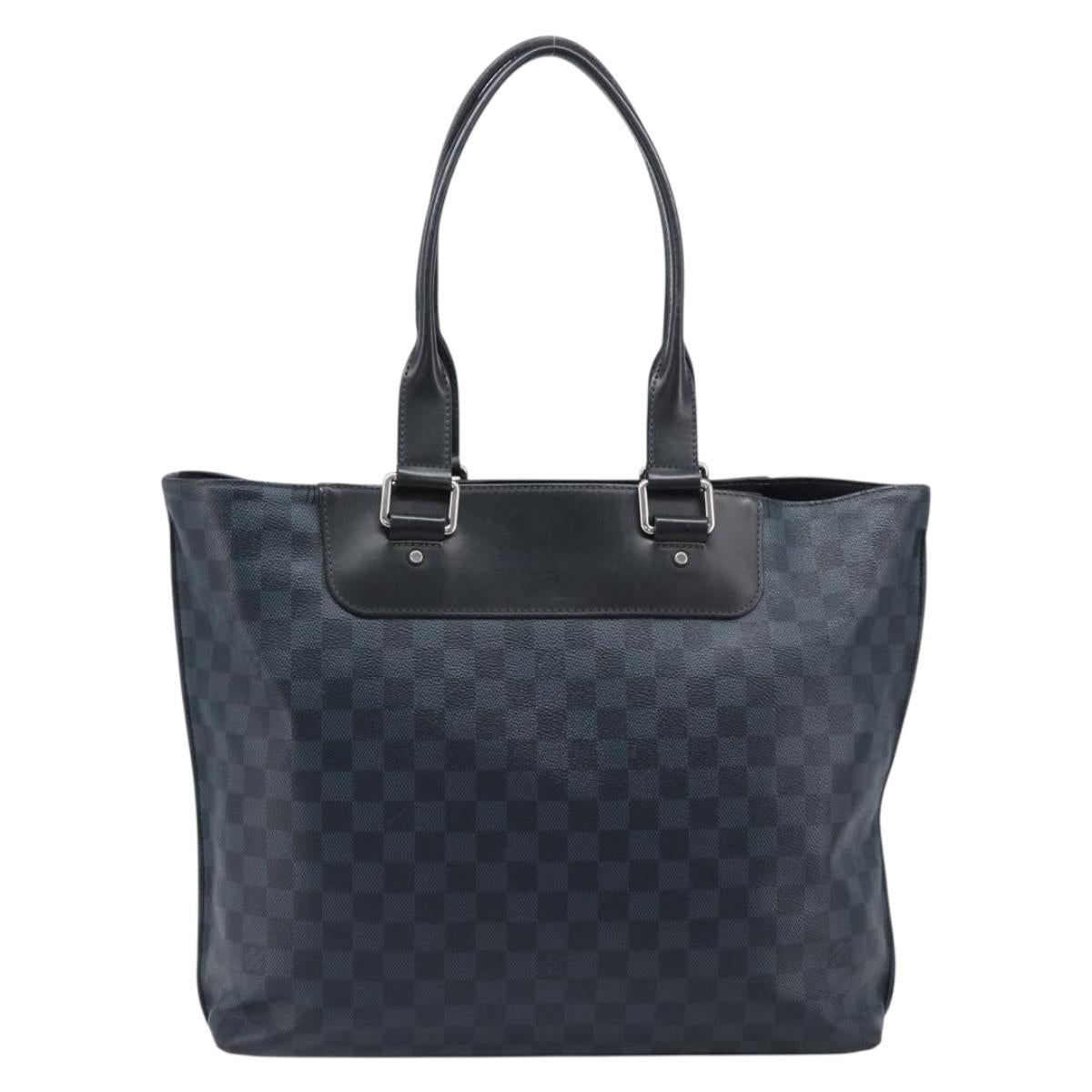 LOUIS VUITTON Damier Cobalt Cabavayage Hand Bag N41397 LV Auth bs36884