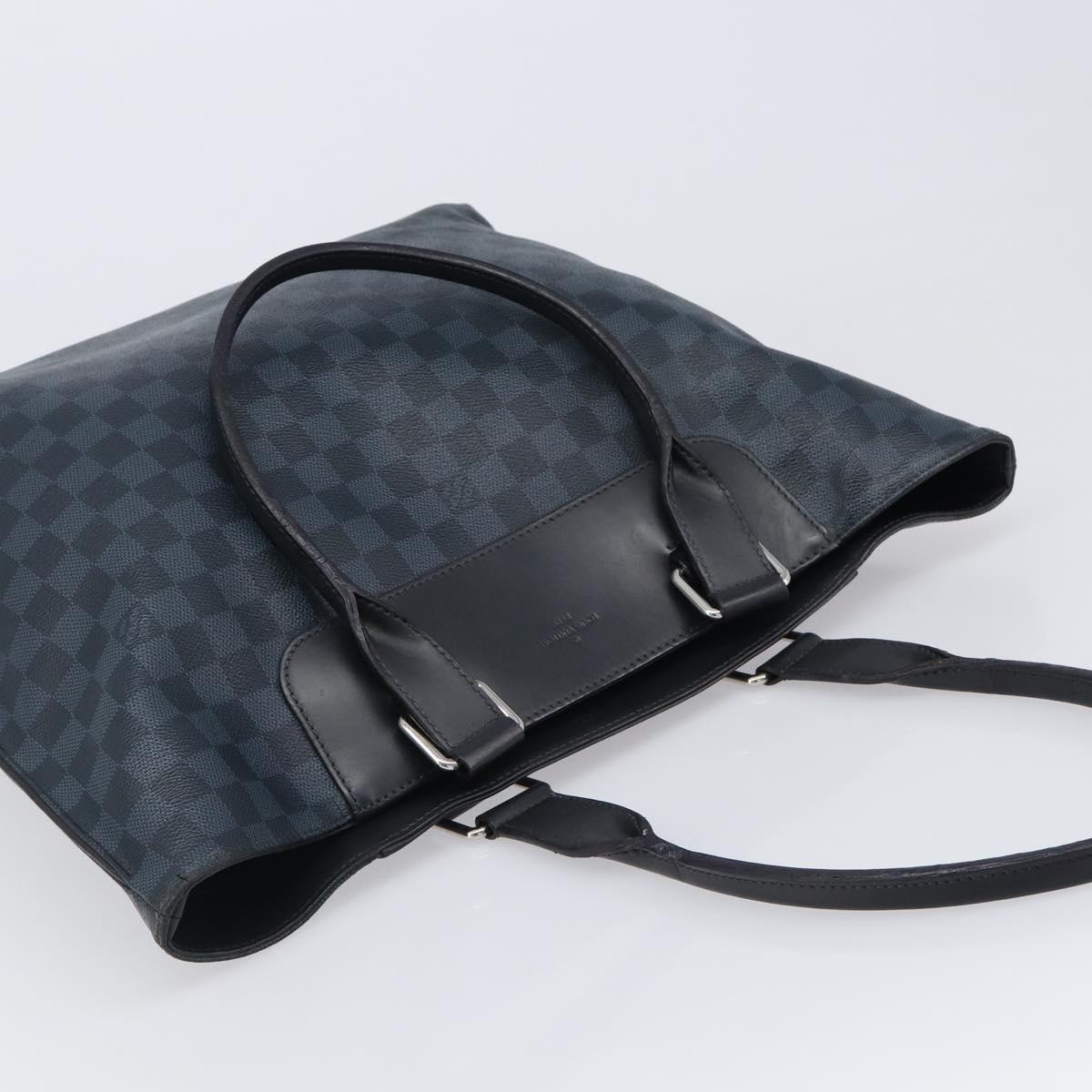 LOUIS VUITTON Damier Cobalt Cabavayage Hand Bag N41397 LV Auth bs36884