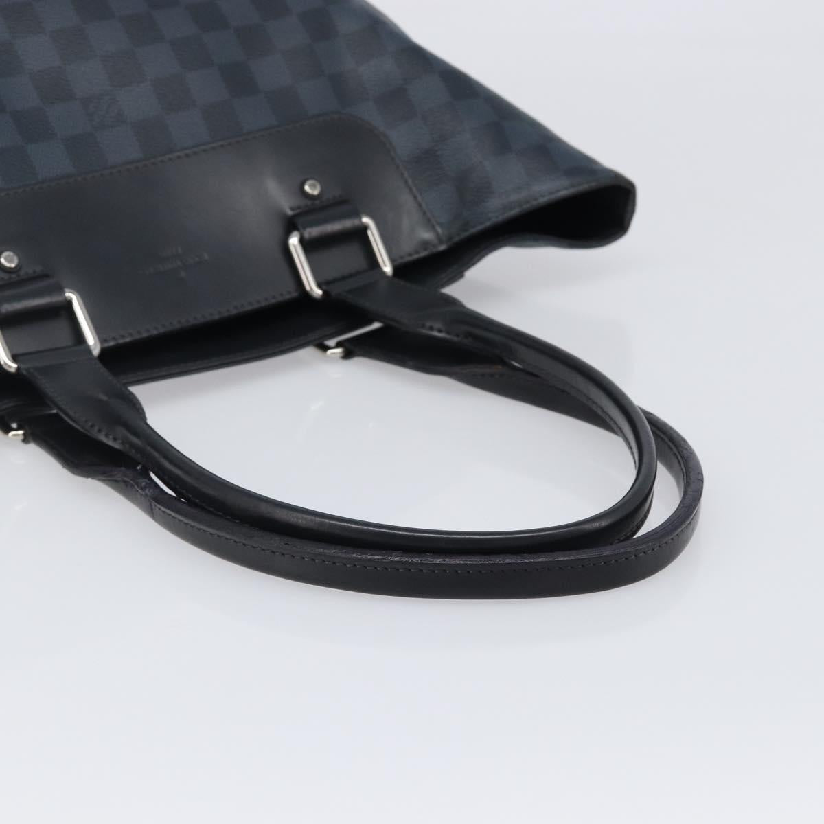 LOUIS VUITTON Damier Cobalt Cabavayage Hand Bag N41397 LV Auth bs36884
