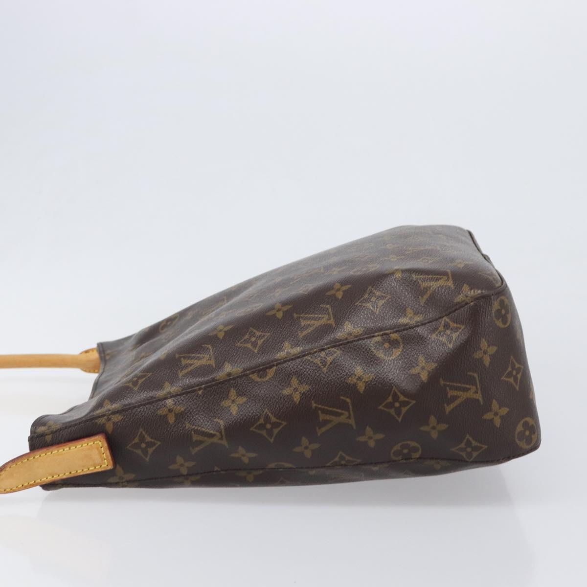 LOUIS VUITTON Monogram Looping GM Shoulder Bag M51145 LV Auth bs36885