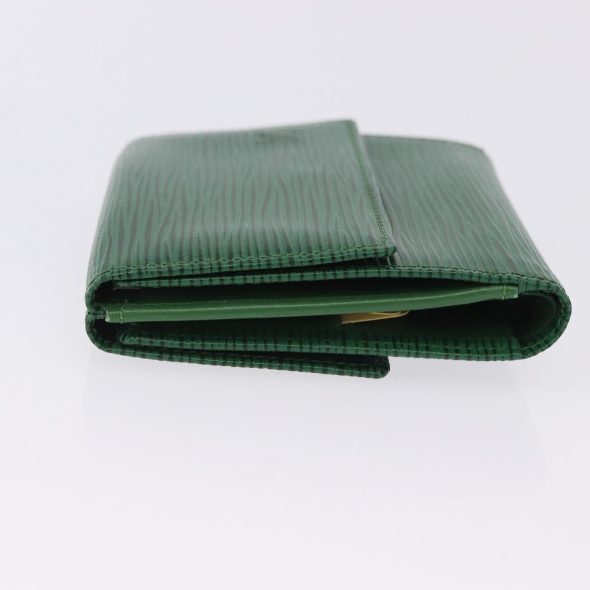 LOUIS VUITTON Epi Porte Monnaie Bier Cartes Crdit Green M63484 LV Auth bs36911A