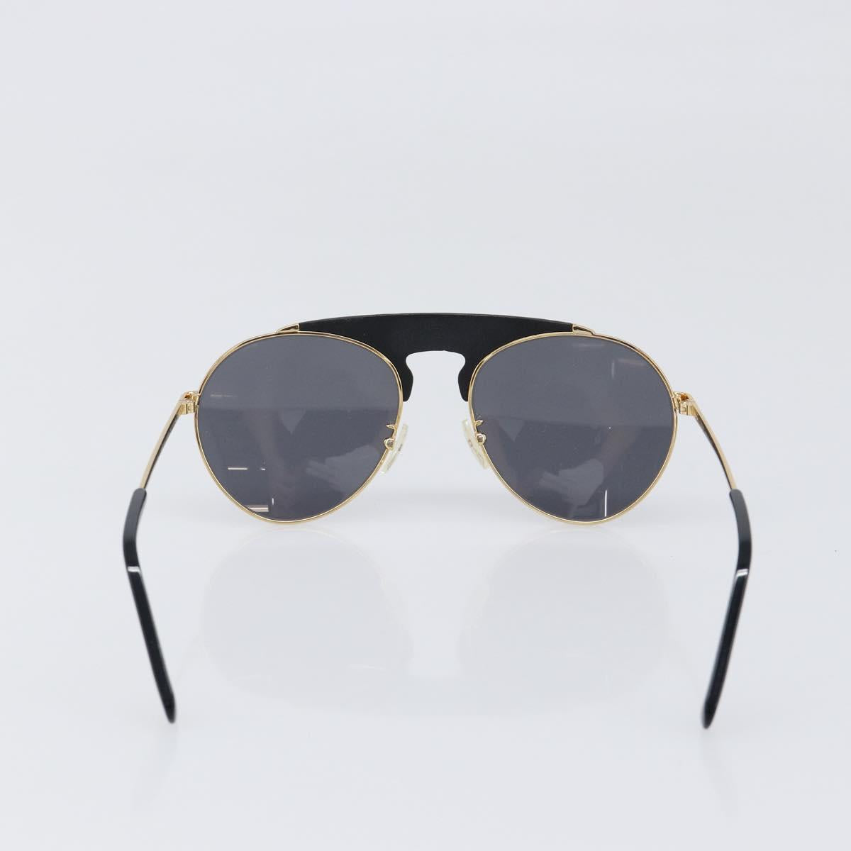 LOEWE Sunglasses Metal Gold Auth bs36917
