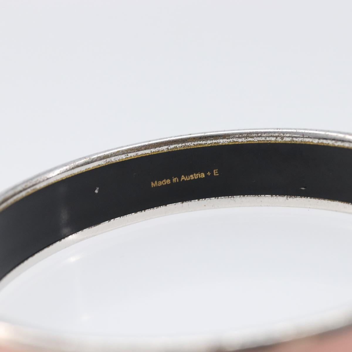 HERMES Bangle Metal Pink Auth bs36918