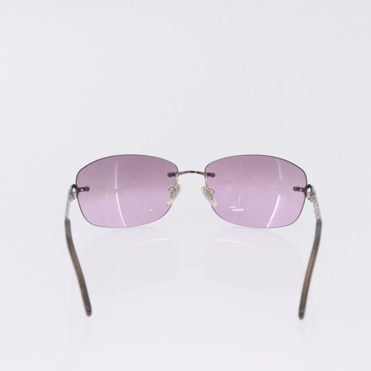 GUCCI Salvatore Ferragamo Sunglasses Metal 2 Set Purple Blue Auth bs36922