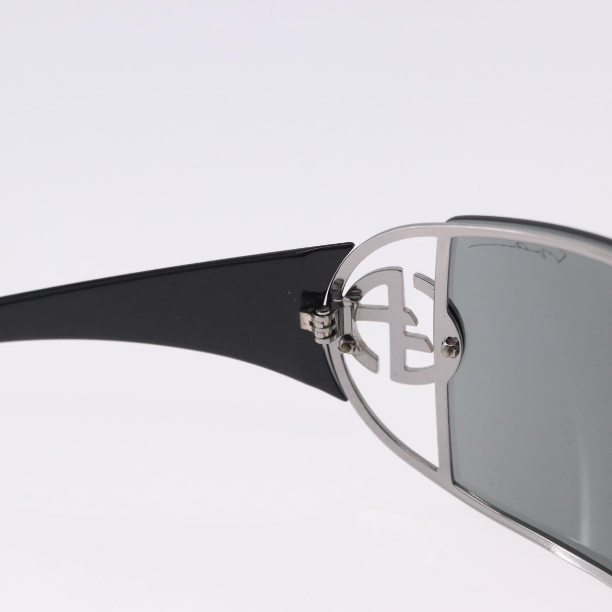 GUCCI Giorgio Armani Sunglasses Plastic 2 Set Black Brown Auth bs36929