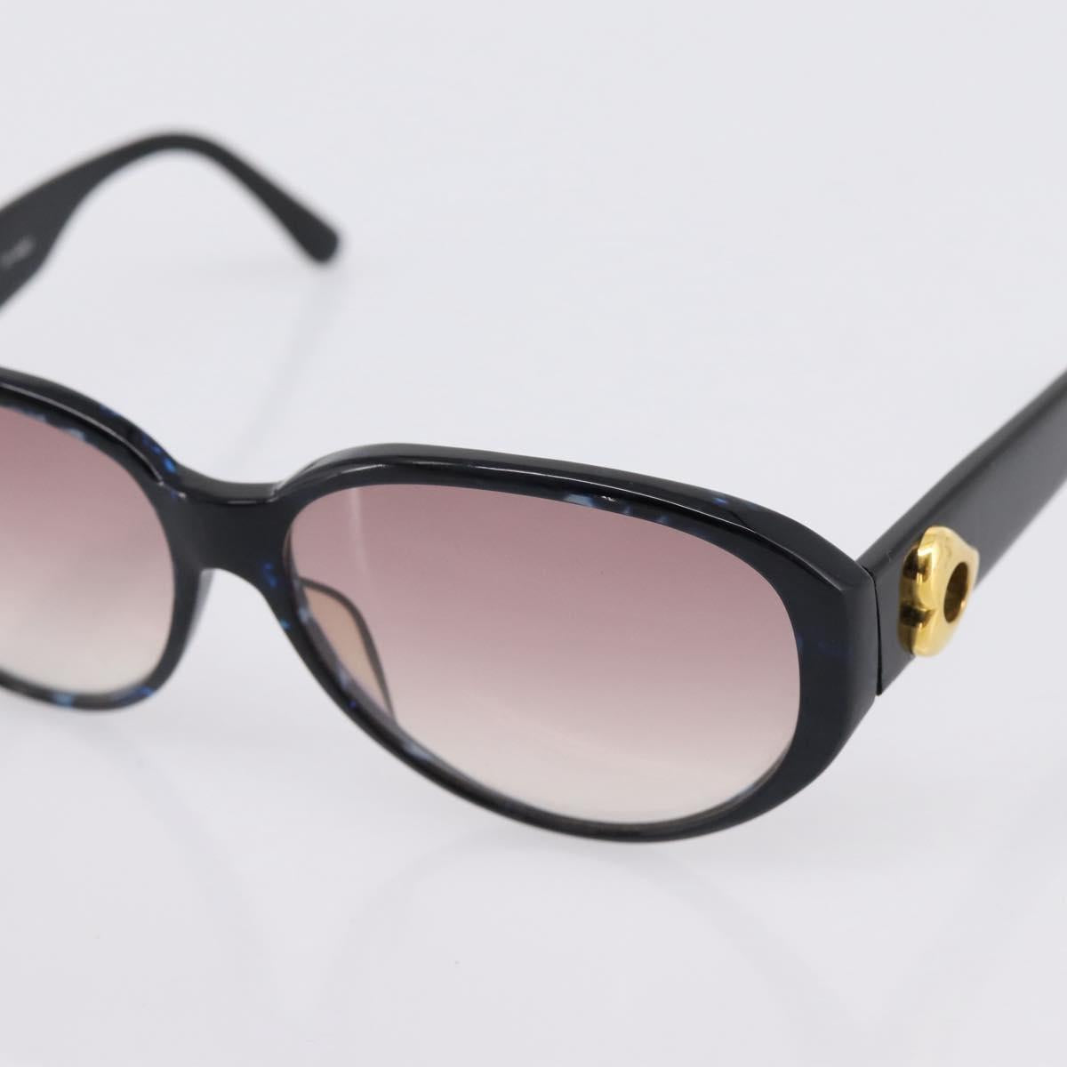 SAINT LAURENT Sunglasses plastic Black Auth bs36968