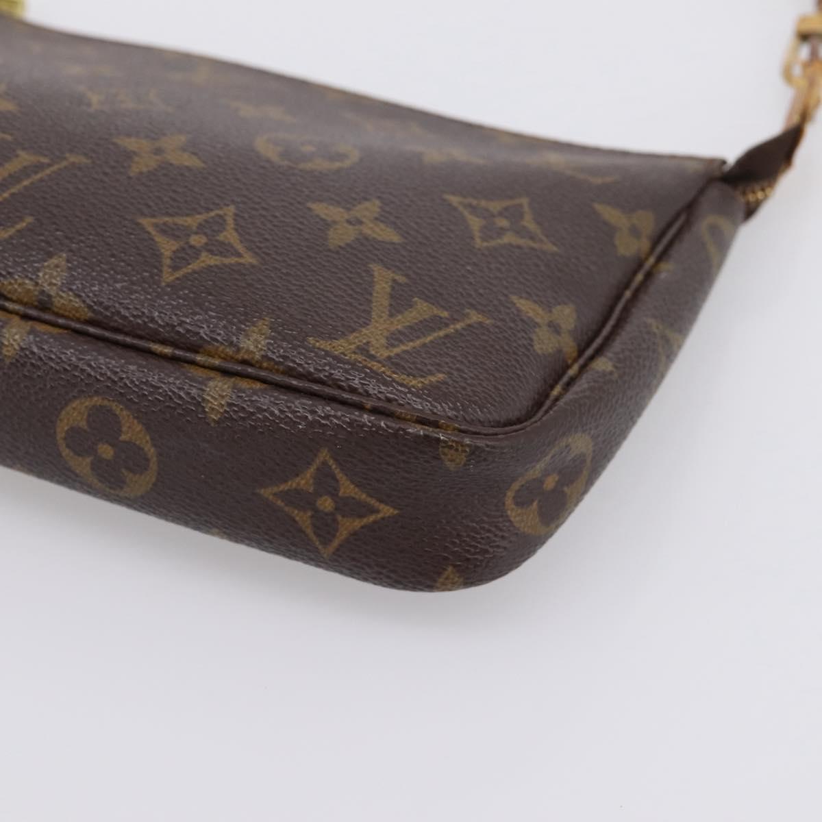 LOUIS VUITTON Monogram Pochette Accessoires Pouch M51980 LV Auth bs36976
