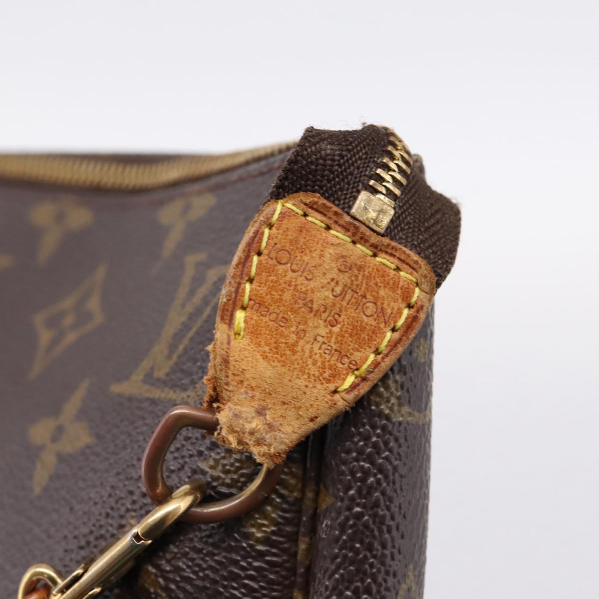 LOUIS VUITTON Monogram Pochette Accessoires Pouch M51980 LV Auth bs36976