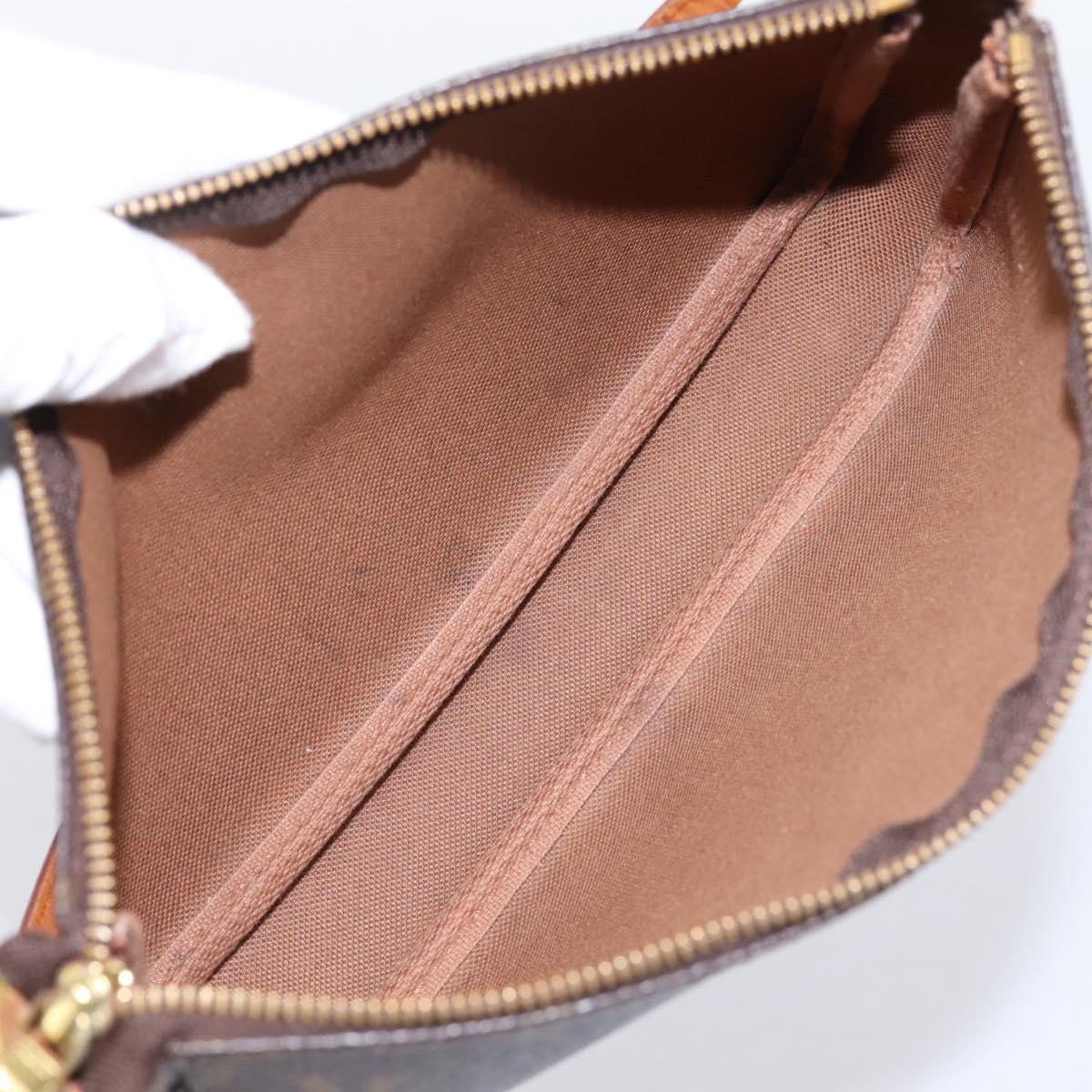 LOUIS VUITTON Monogram Pochette Accessoires Pouch M51980 LV Auth bs36976
