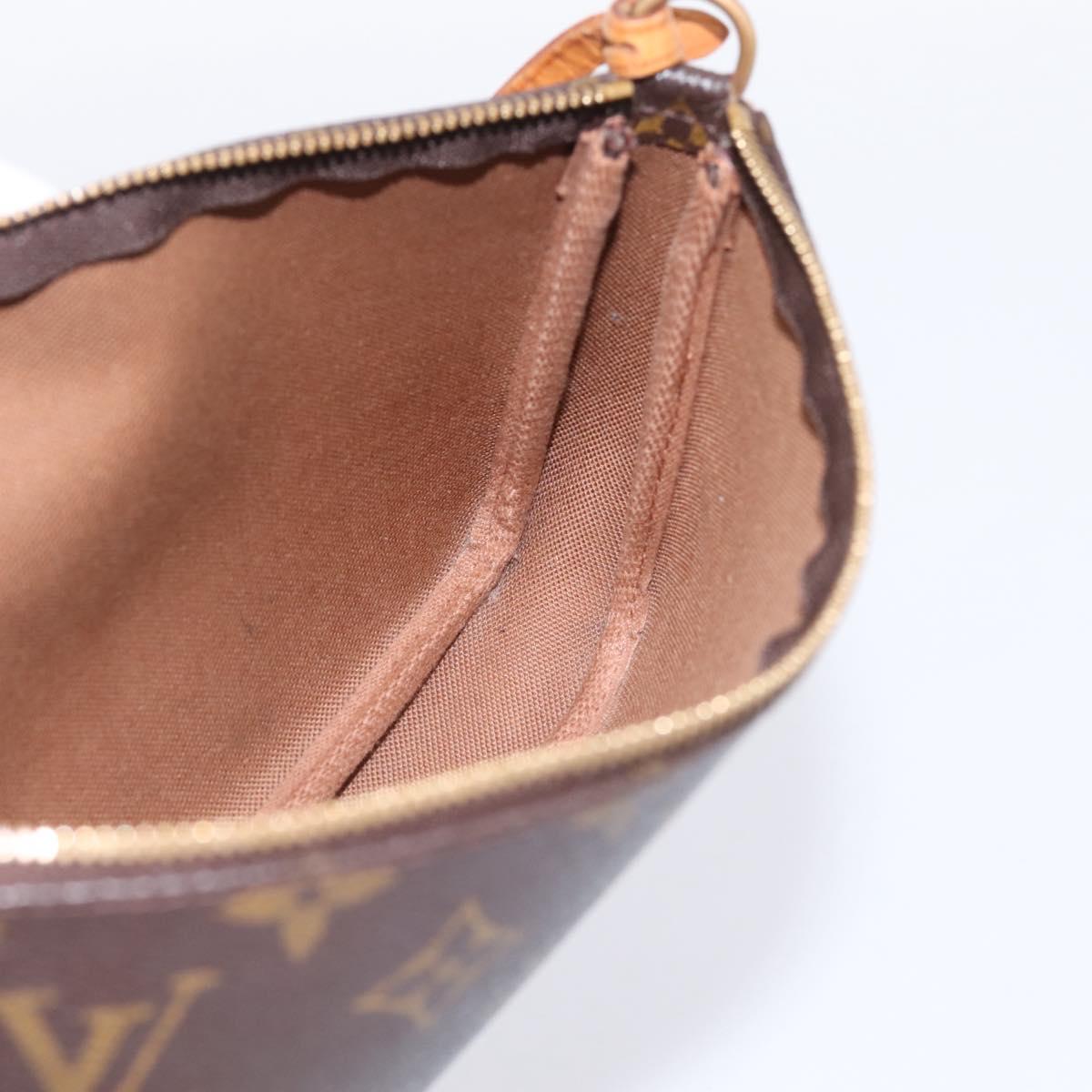 LOUIS VUITTON Monogram Pochette Accessoires Pouch M51980 LV Auth bs36976