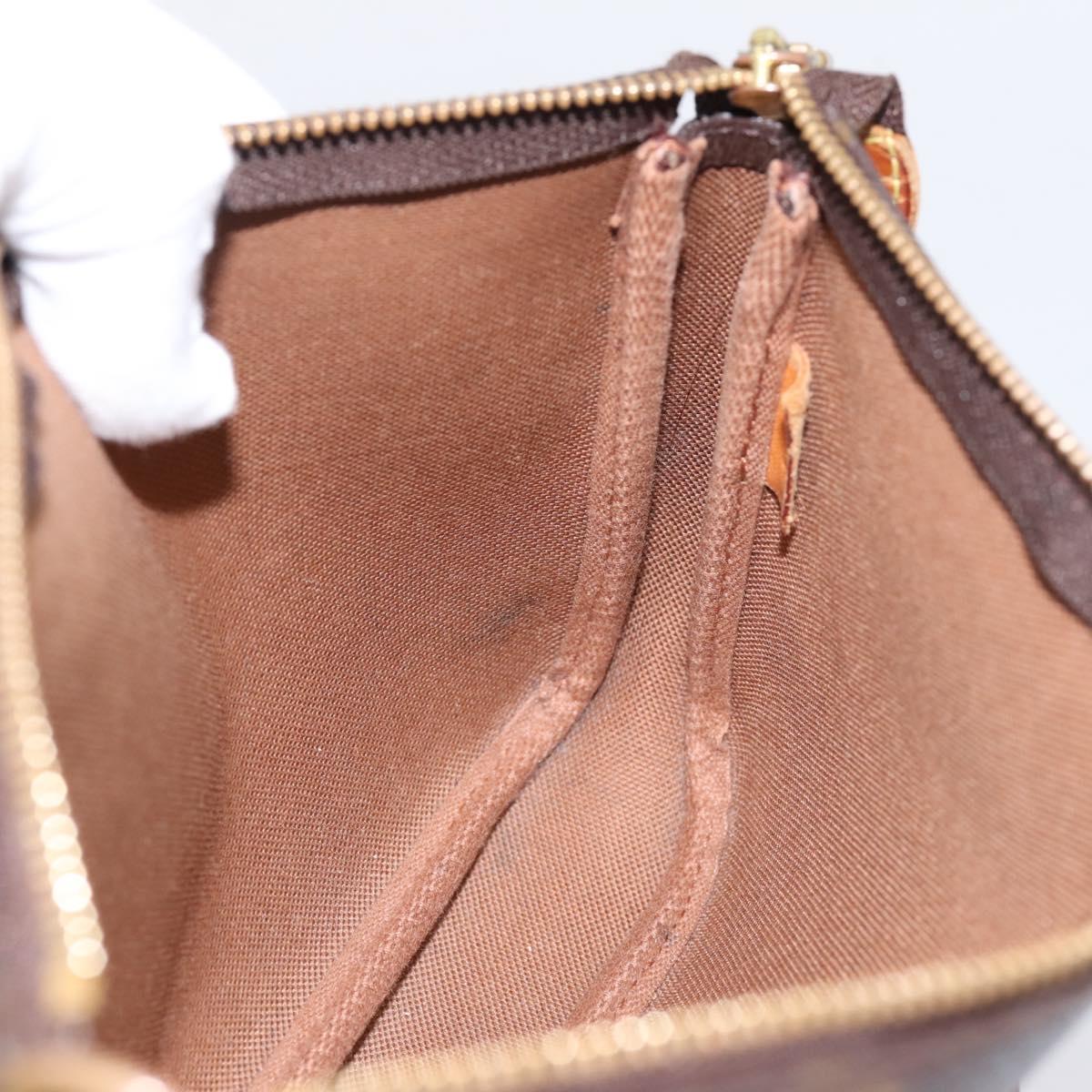 LOUIS VUITTON Monogram Pochette Accessoires Pouch M51980 LV Auth bs36976