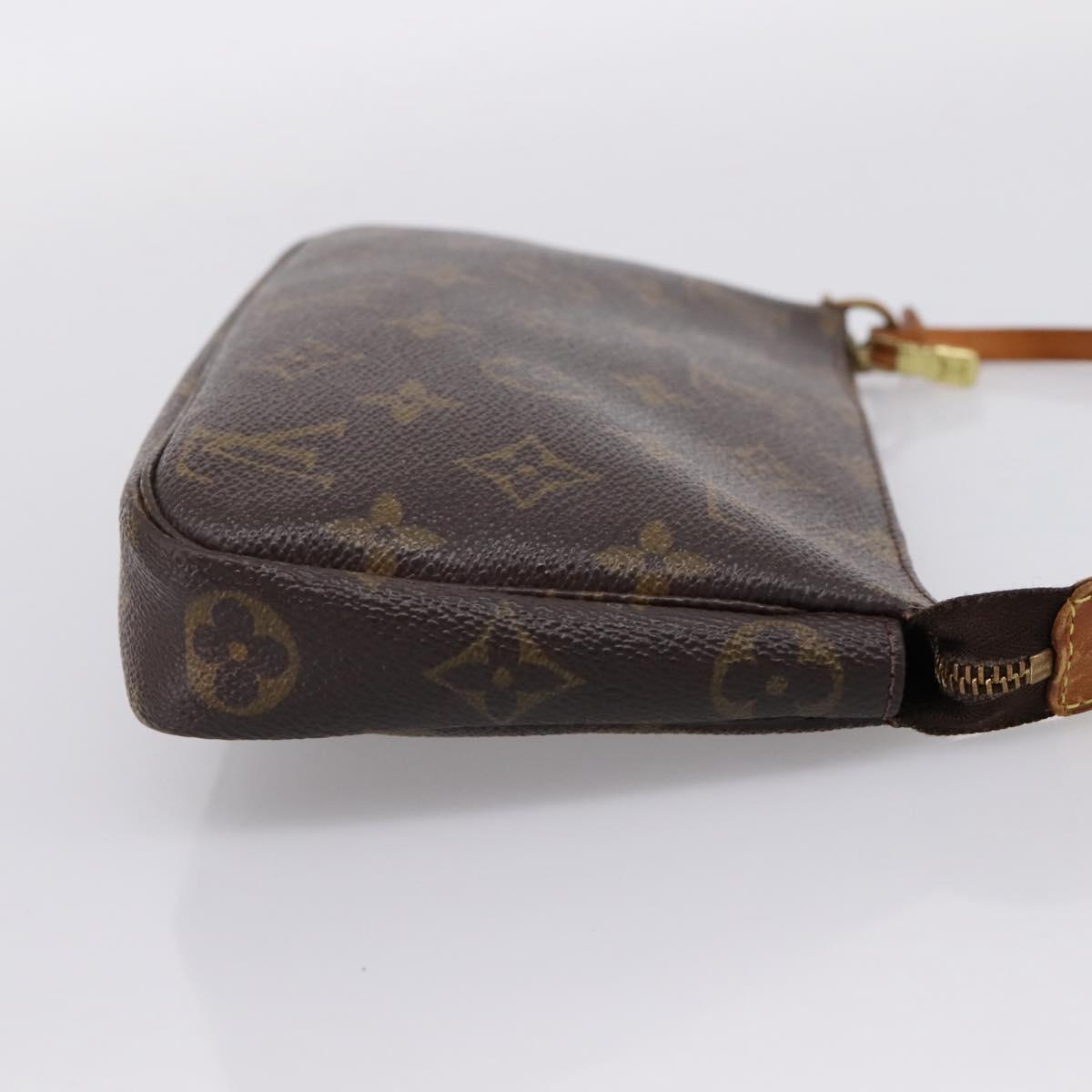LOUIS VUITTON Monogram Pochette Accessoires Pouch M51980 LV Auth bs36976