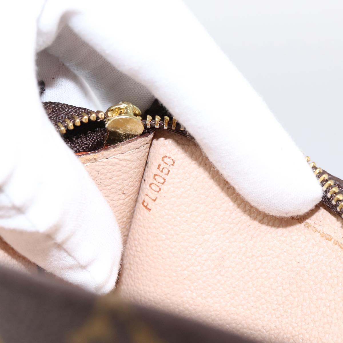 LOUIS VUITTON Monogram Bucket GM Accessory Pouch LV Auth bs36979