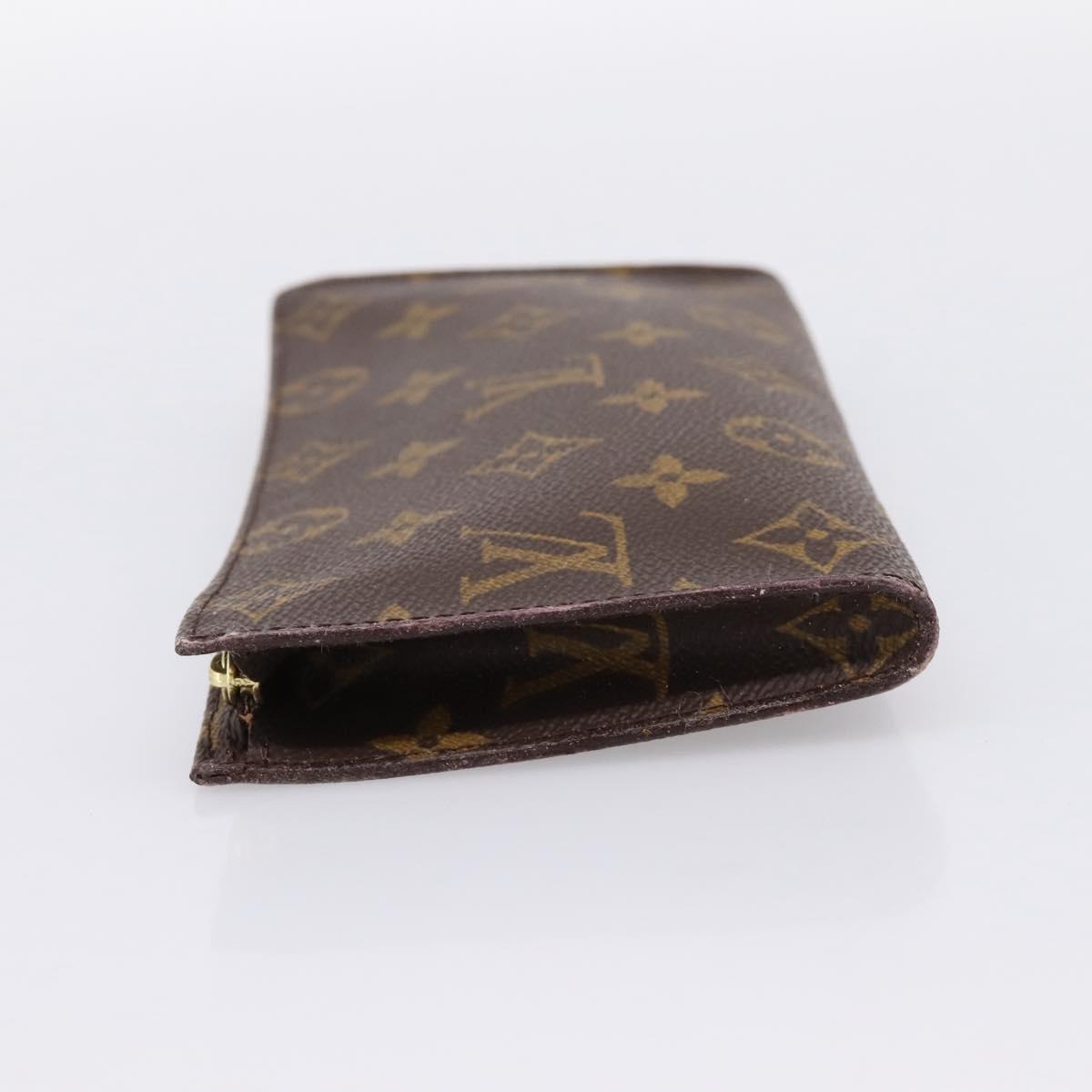 LOUIS VUITTON Monogram Bucket GM Accessory Pouch LV Auth bs36979