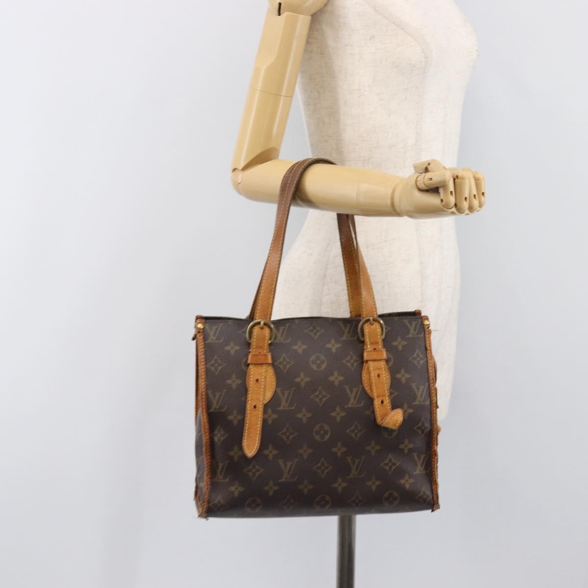 LOUIS VUITTON Monogram Popincourt Haut Hand Bag M40007 LV Auth bs36983