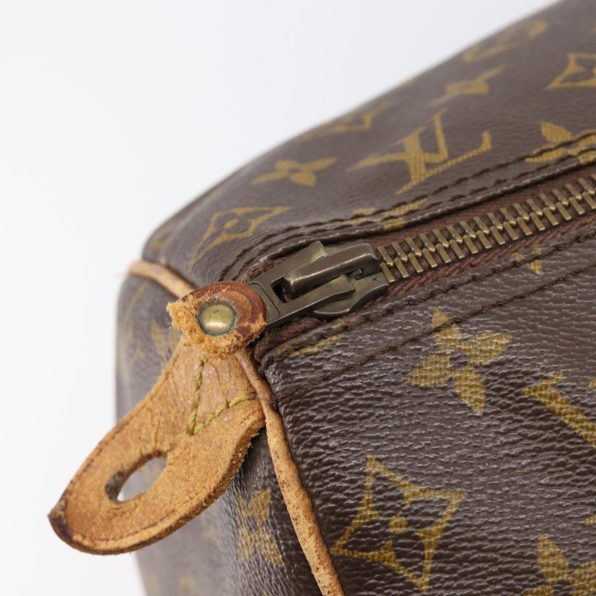 LOUIS VUITTON Monogram Speedy 40 Hand Bag M41522 LV Auth bs36986