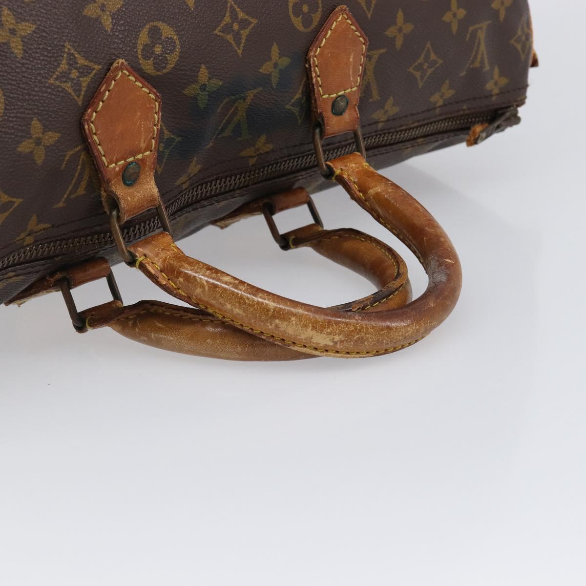 LOUIS VUITTON Monogram Speedy 40 Hand Bag M41522 LV Auth bs36986
