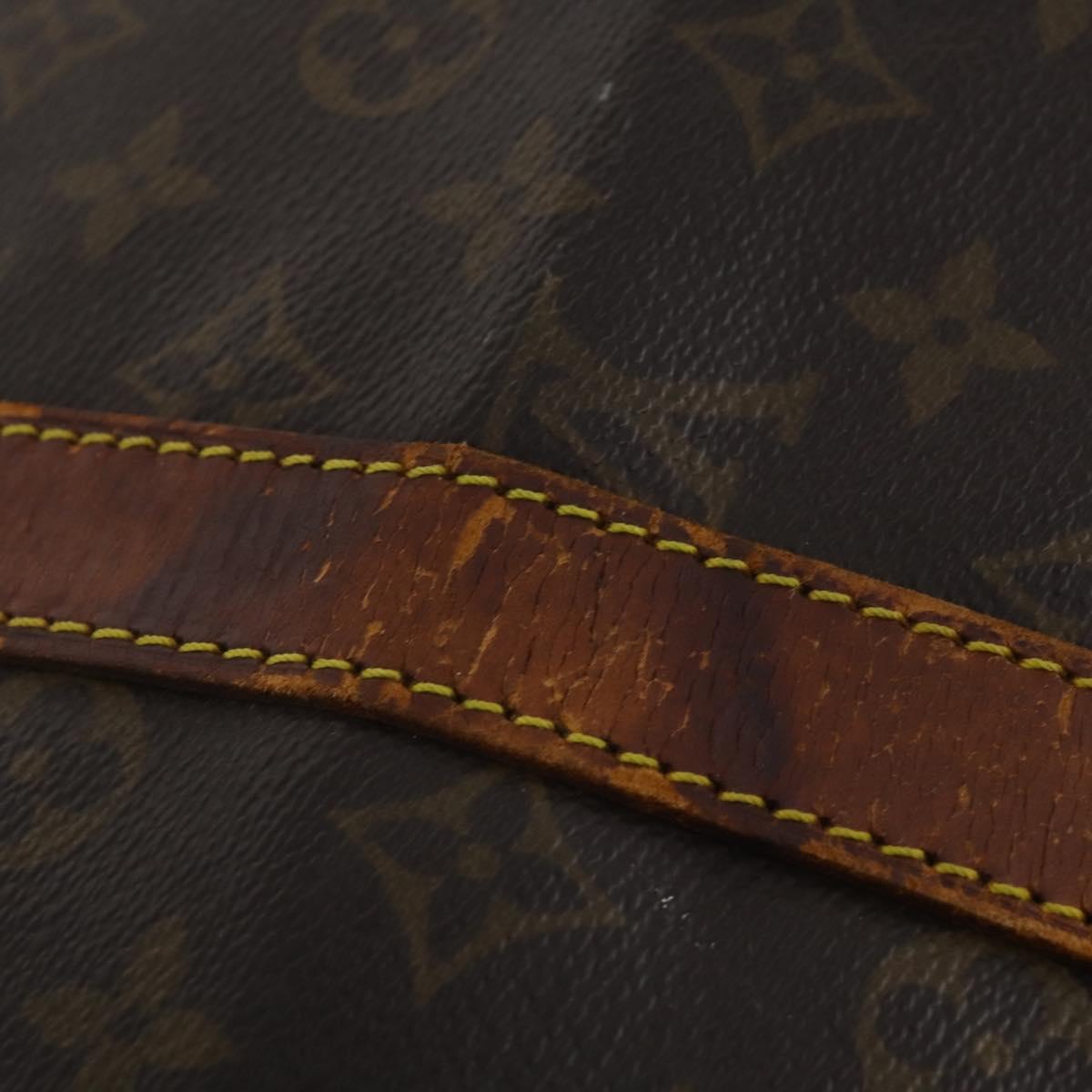 LOUIS VUITTON Monogram Keepall Bandouliere 45 Boston Bag M41418 LV Auth bs36988
